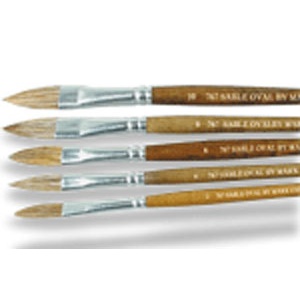 Sabeline Oval Artist Brushes